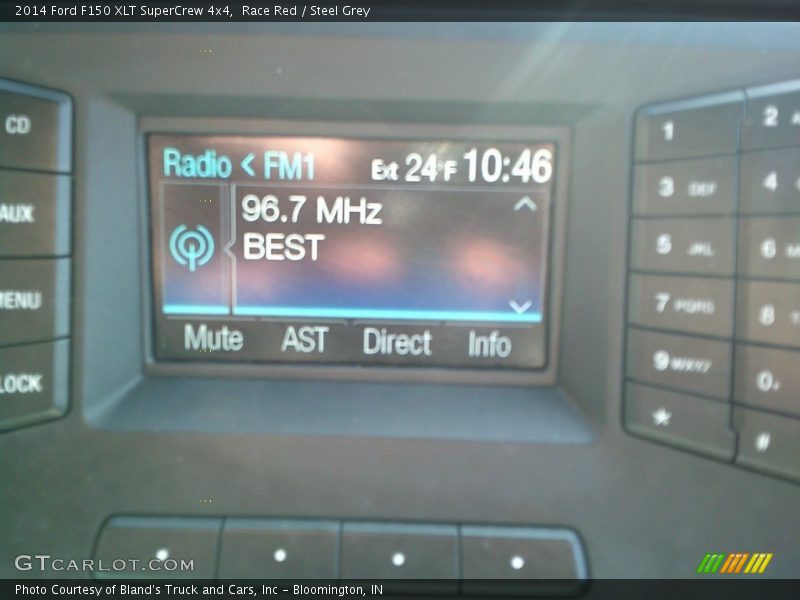 Race Red / Steel Grey 2014 Ford F150 XLT SuperCrew 4x4