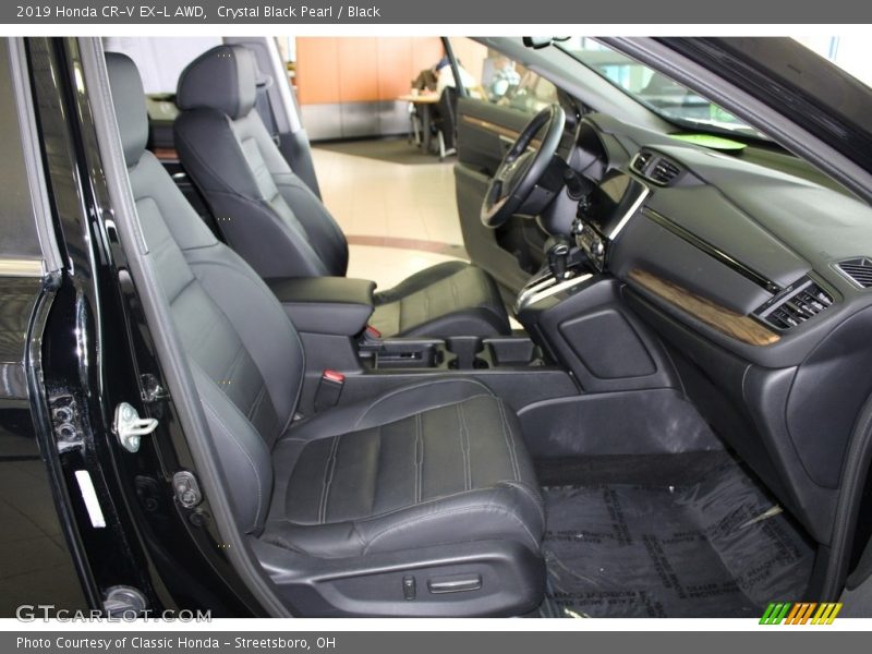 Crystal Black Pearl / Black 2019 Honda CR-V EX-L AWD