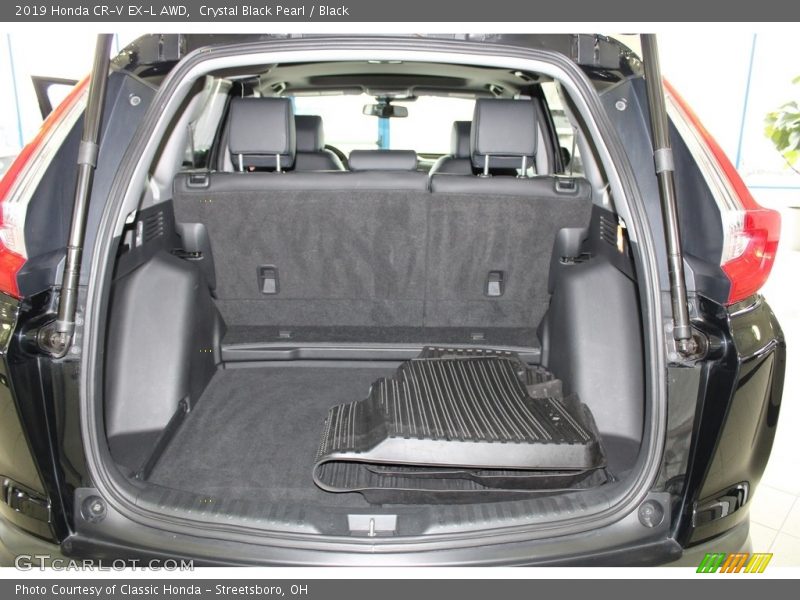 Crystal Black Pearl / Black 2019 Honda CR-V EX-L AWD