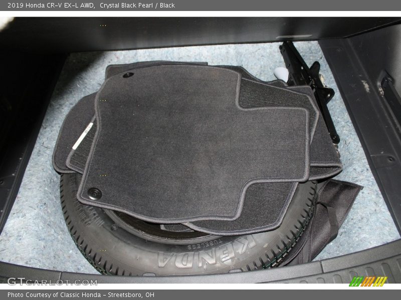 Crystal Black Pearl / Black 2019 Honda CR-V EX-L AWD