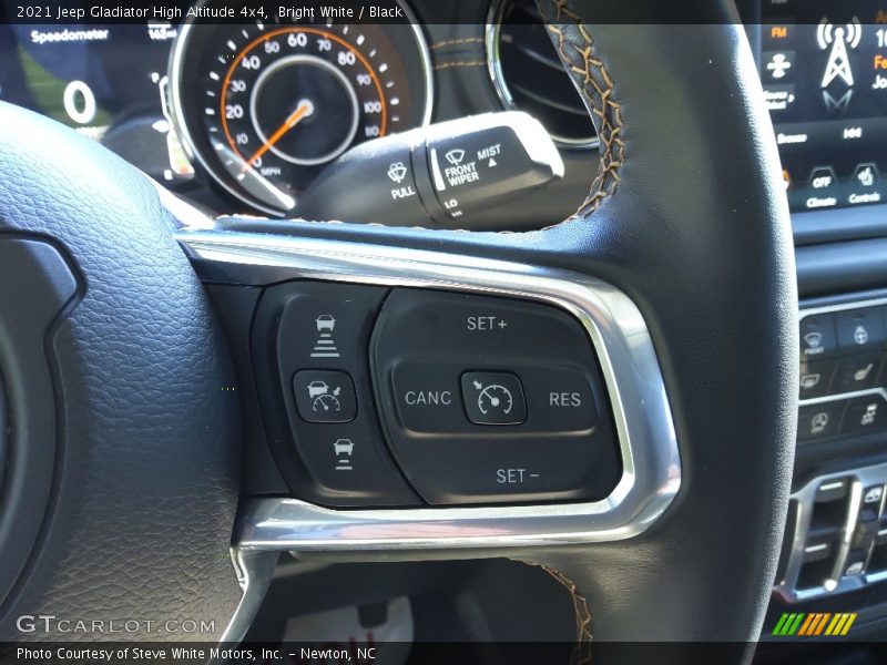 Bright White / Black 2021 Jeep Gladiator High Altitude 4x4