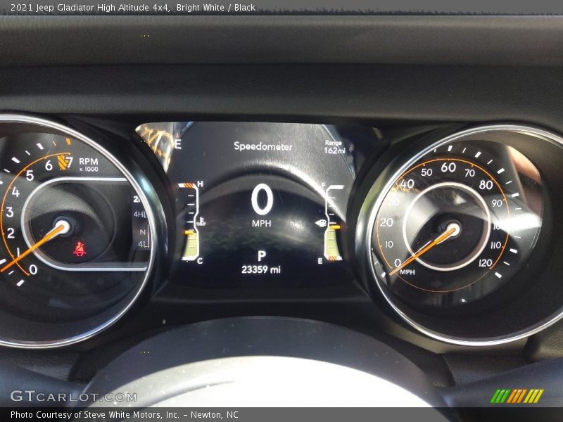 Bright White / Black 2021 Jeep Gladiator High Altitude 4x4