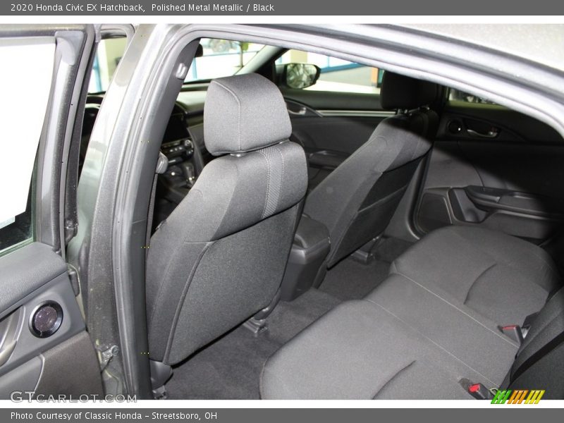 Polished Metal Metallic / Black 2020 Honda Civic EX Hatchback