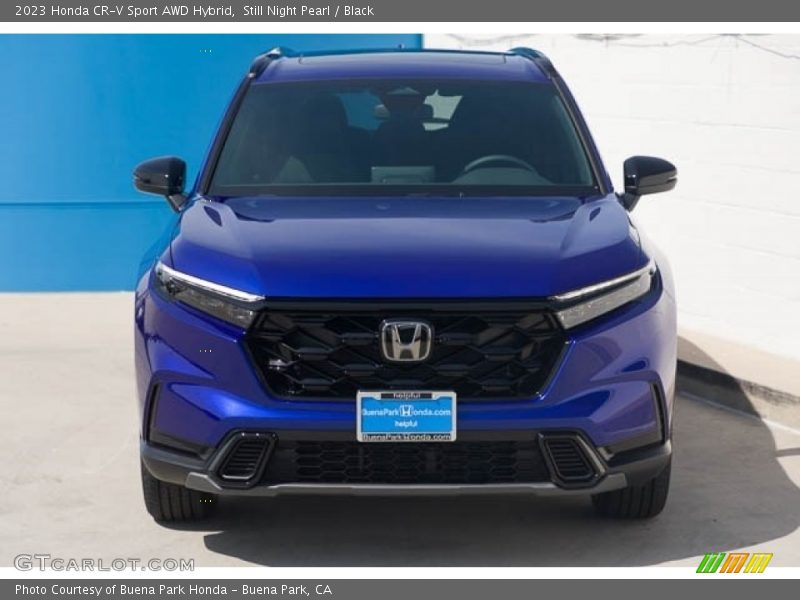 Still Night Pearl / Black 2023 Honda CR-V Sport AWD Hybrid