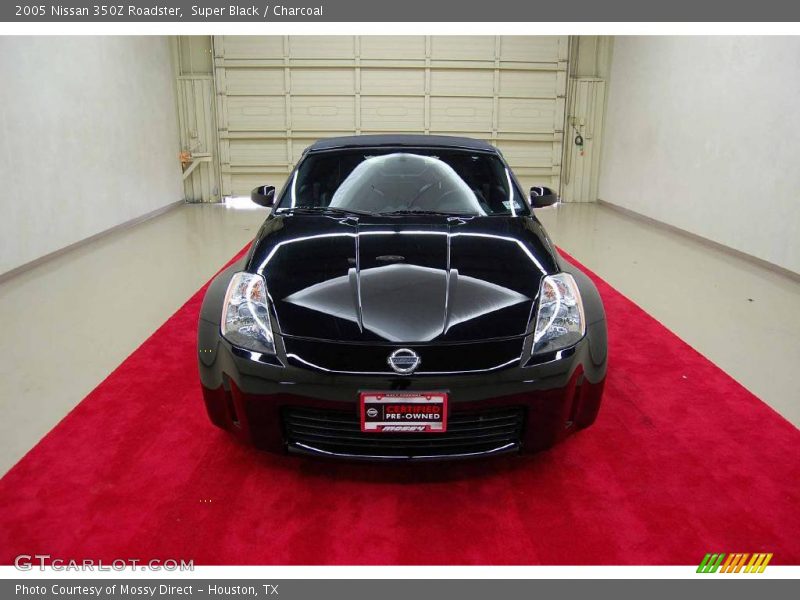 Super Black / Charcoal 2005 Nissan 350Z Roadster