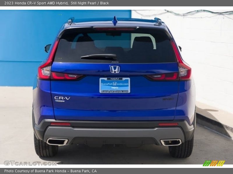 Still Night Pearl / Black 2023 Honda CR-V Sport AWD Hybrid