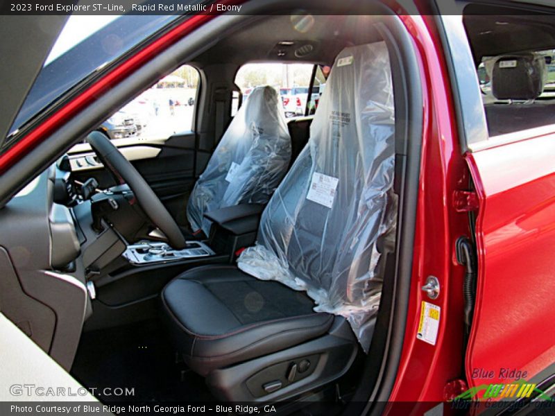 Rapid Red Metallic / Ebony 2023 Ford Explorer ST-Line