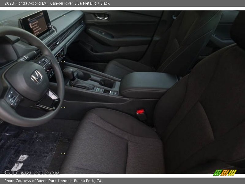 Canyon River Blue Metallic / Black 2023 Honda Accord EX
