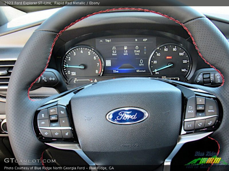  2023 Explorer ST-Line Steering Wheel