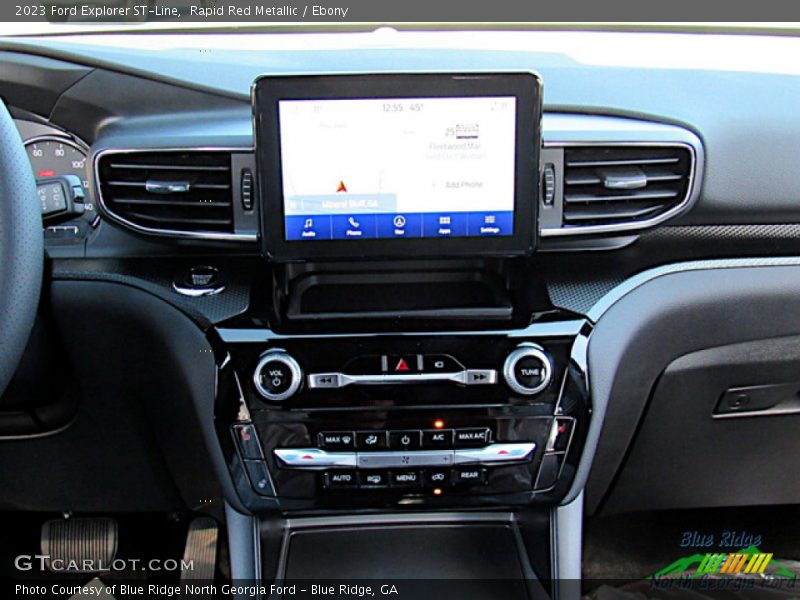 Rapid Red Metallic / Ebony 2023 Ford Explorer ST-Line