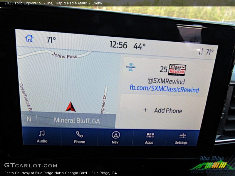 Rapid Red Metallic / Ebony 2023 Ford Explorer ST-Line