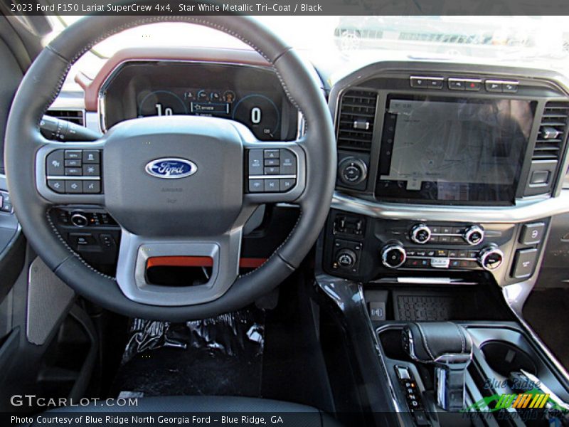 Dashboard of 2023 F150 Lariat SuperCrew 4x4