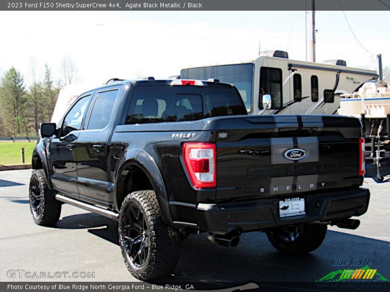 Agate Black Metallic / Black 2023 Ford F150 Shelby SuperCrew 4x4