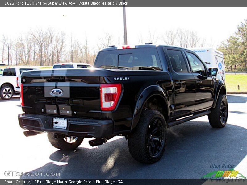 Agate Black Metallic / Black 2023 Ford F150 Shelby SuperCrew 4x4