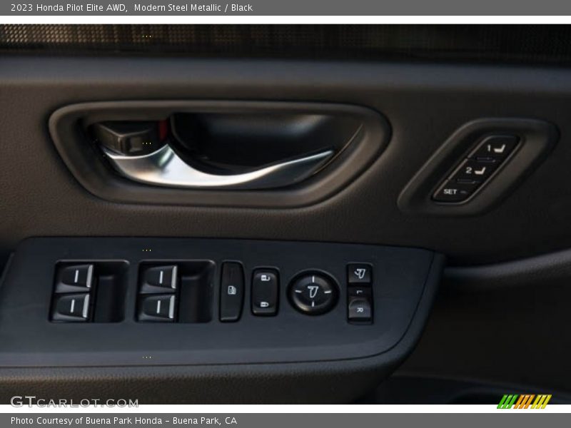 Door Panel of 2023 Pilot Elite AWD