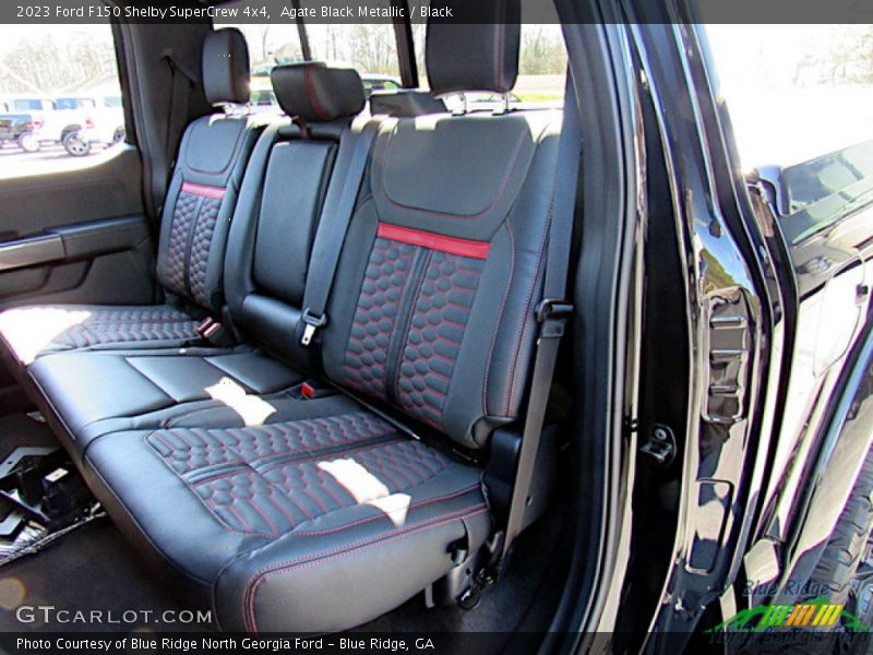 Rear Seat of 2023 F150 Shelby SuperCrew 4x4