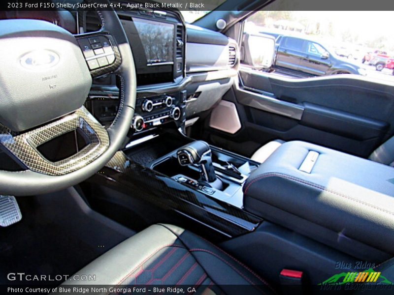 Agate Black Metallic / Black 2023 Ford F150 Shelby SuperCrew 4x4