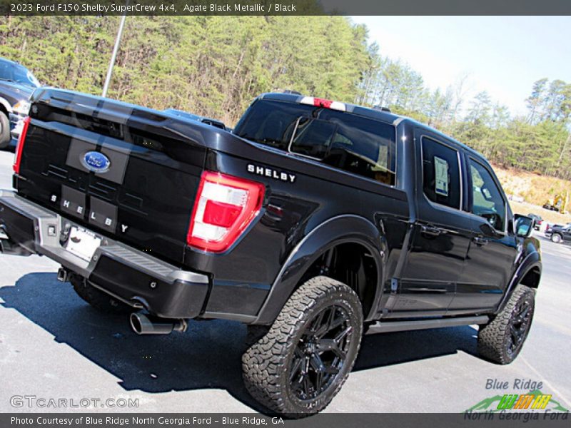 Agate Black Metallic / Black 2023 Ford F150 Shelby SuperCrew 4x4