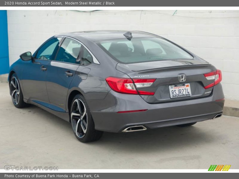 Modern Steel Metallic / Black 2020 Honda Accord Sport Sedan