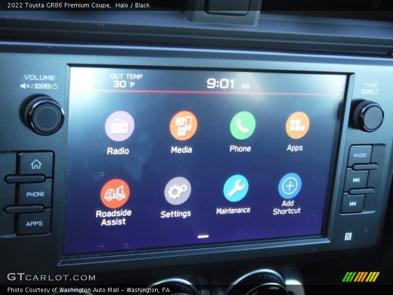 Halo / Black 2022 Toyota GR86 Premium Coupe