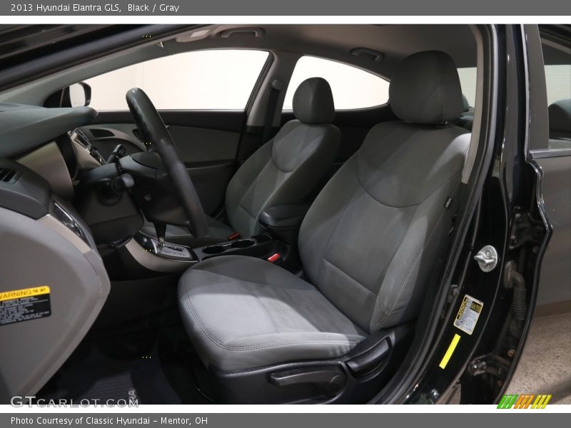 Black / Gray 2013 Hyundai Elantra GLS