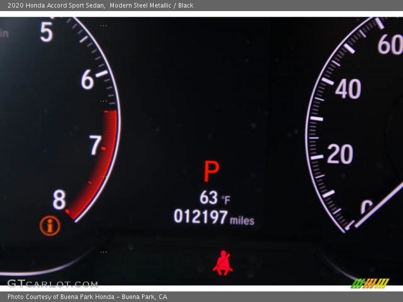 Modern Steel Metallic / Black 2020 Honda Accord Sport Sedan