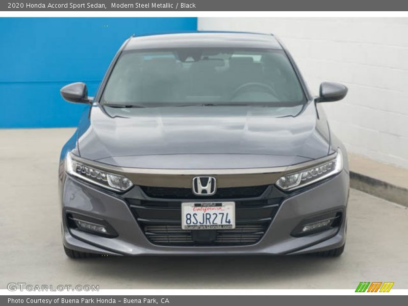 Modern Steel Metallic / Black 2020 Honda Accord Sport Sedan