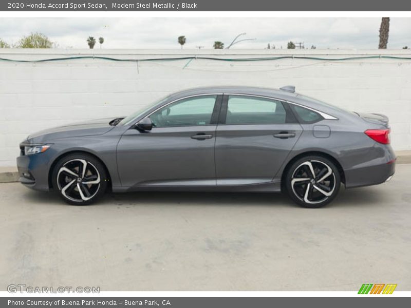 Modern Steel Metallic / Black 2020 Honda Accord Sport Sedan