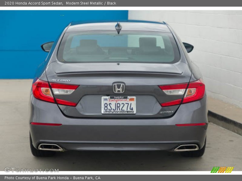 Modern Steel Metallic / Black 2020 Honda Accord Sport Sedan