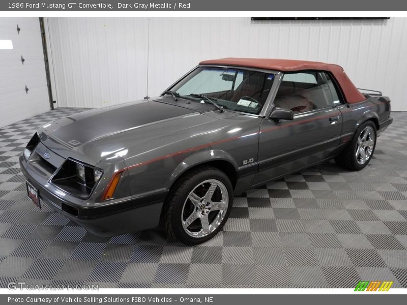 Front 3/4 View of 1986 Mustang GT Convertible