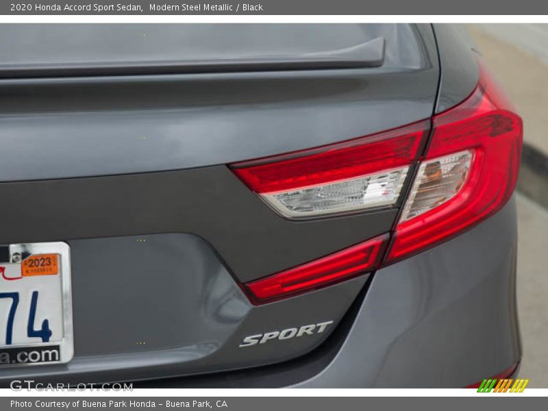 Modern Steel Metallic / Black 2020 Honda Accord Sport Sedan