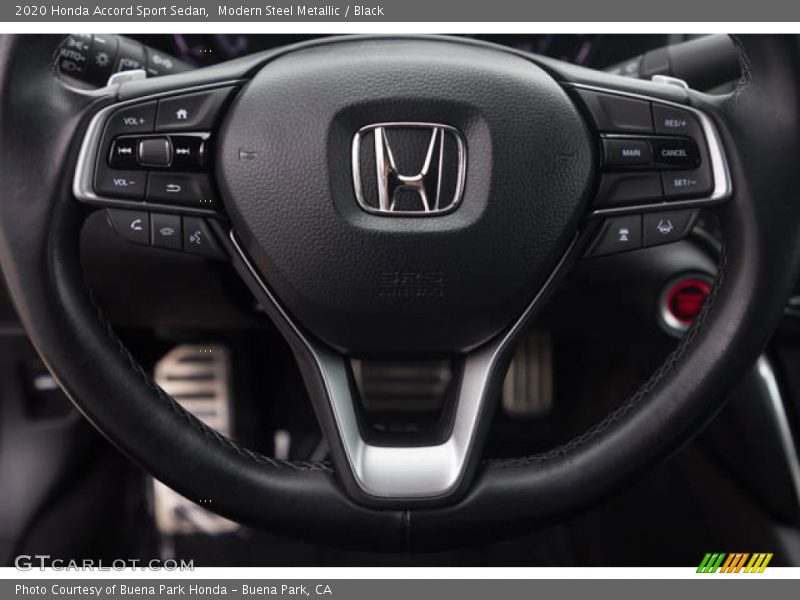 Modern Steel Metallic / Black 2020 Honda Accord Sport Sedan