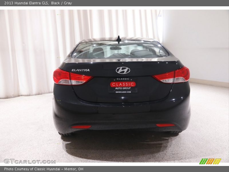 Black / Gray 2013 Hyundai Elantra GLS