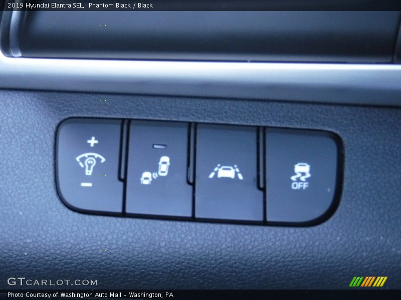 Phantom Black / Black 2019 Hyundai Elantra SEL