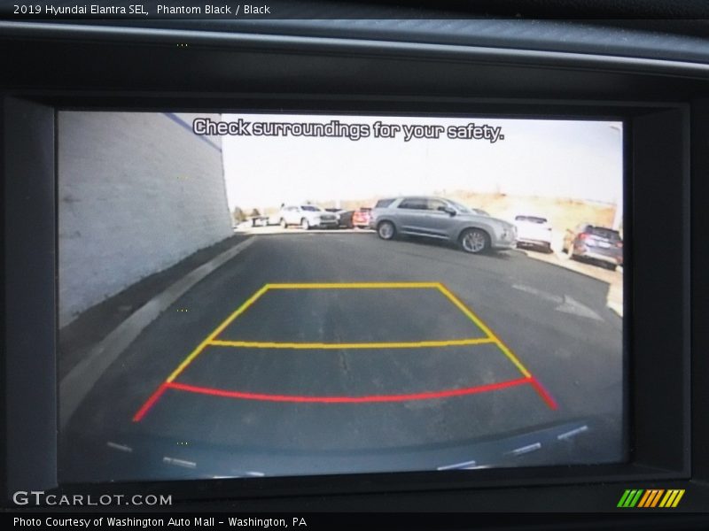 Phantom Black / Black 2019 Hyundai Elantra SEL