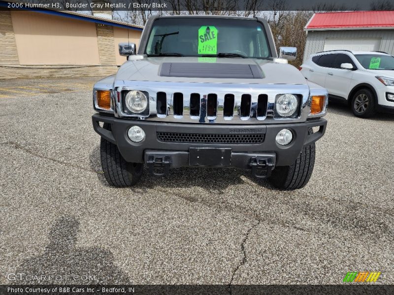 Boulder Gray Metallic / Ebony Black 2006 Hummer H3