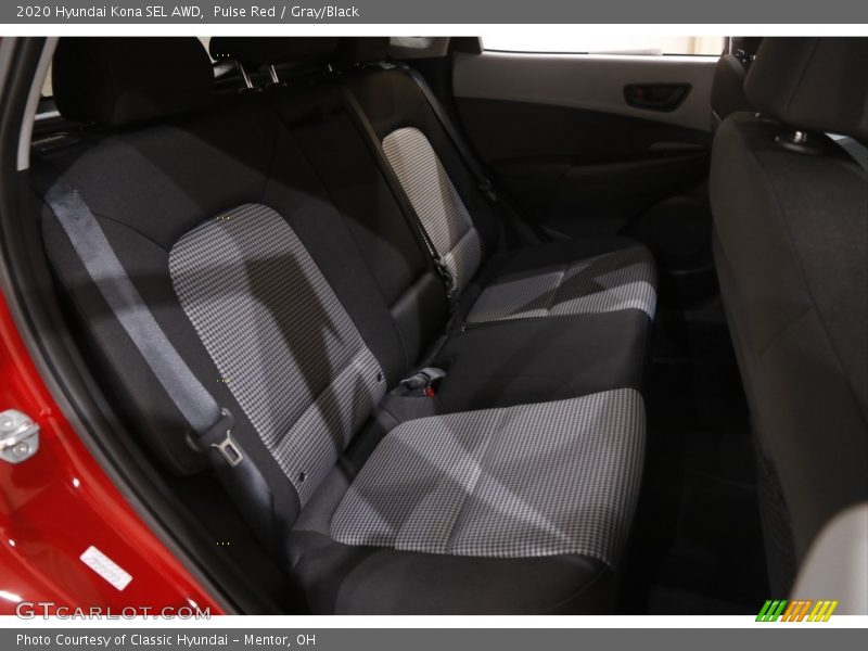 Pulse Red / Gray/Black 2020 Hyundai Kona SEL AWD