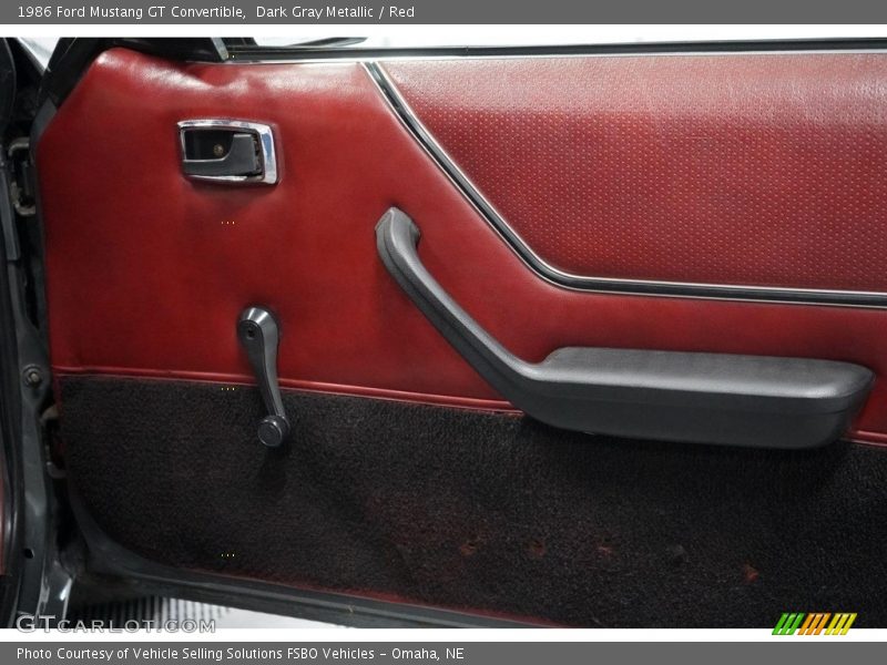 Door Panel of 1986 Mustang GT Convertible