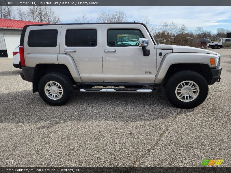 Boulder Gray Metallic / Ebony Black 2006 Hummer H3