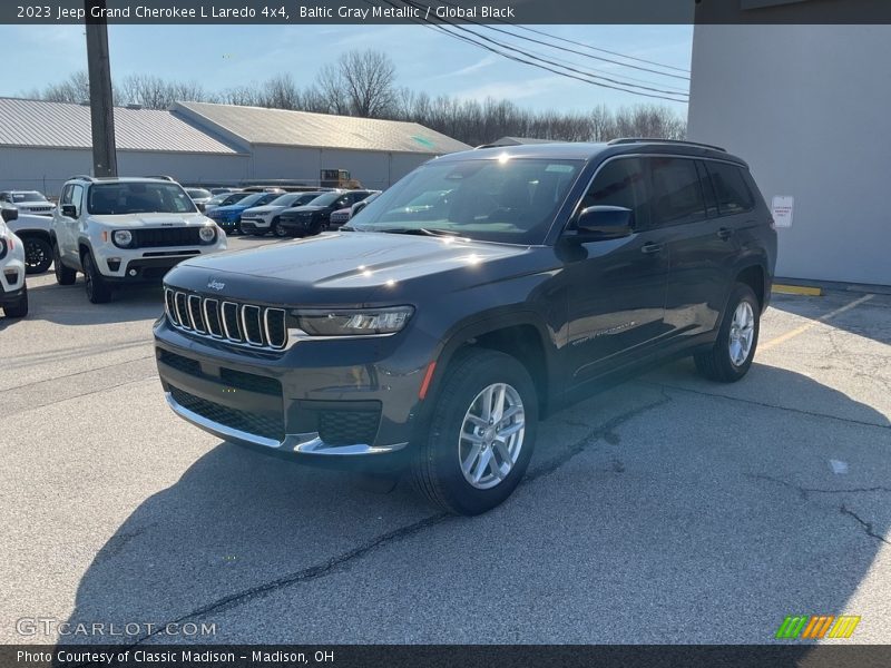 Baltic Gray Metallic / Global Black 2023 Jeep Grand Cherokee L Laredo 4x4