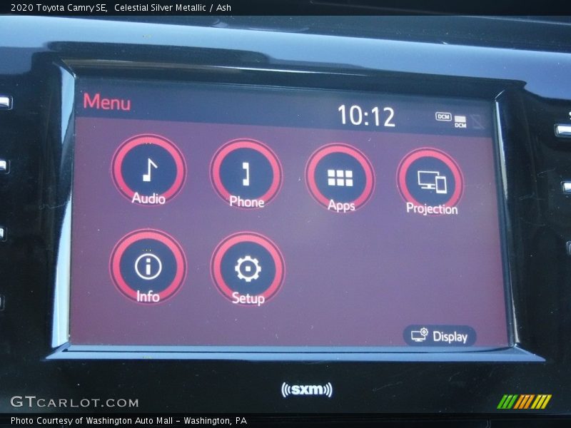 Celestial Silver Metallic / Ash 2020 Toyota Camry SE
