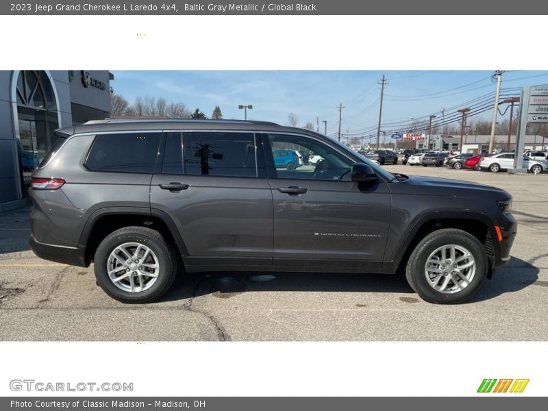 Baltic Gray Metallic / Global Black 2023 Jeep Grand Cherokee L Laredo 4x4