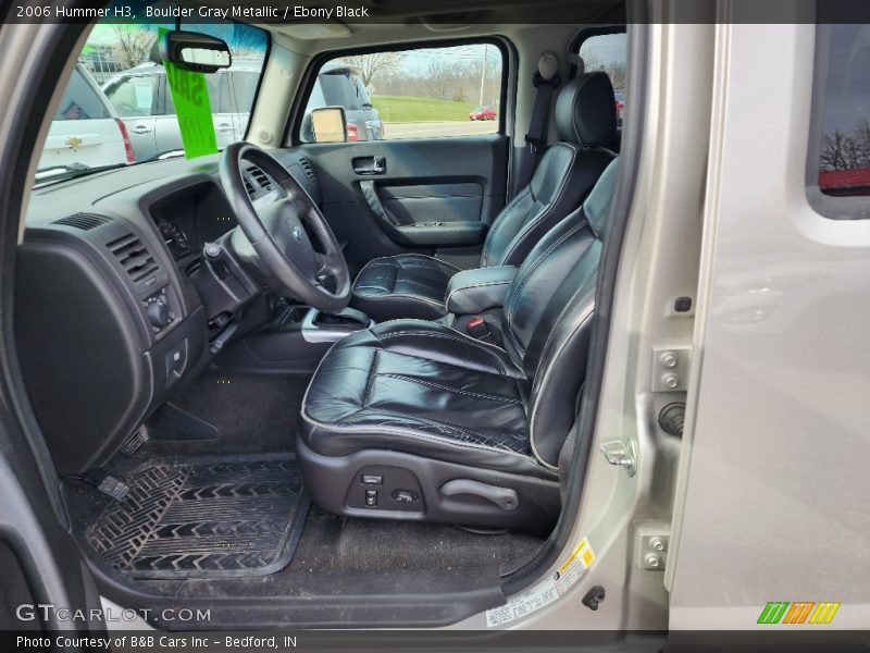 Boulder Gray Metallic / Ebony Black 2006 Hummer H3