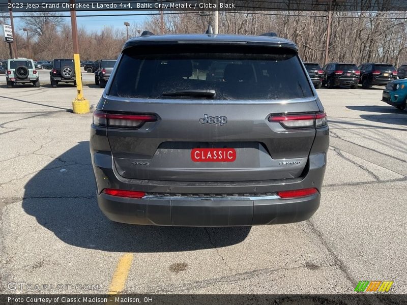 Baltic Gray Metallic / Global Black 2023 Jeep Grand Cherokee L Laredo 4x4