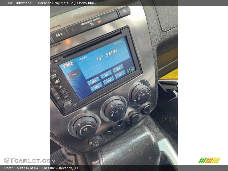 Boulder Gray Metallic / Ebony Black 2006 Hummer H3