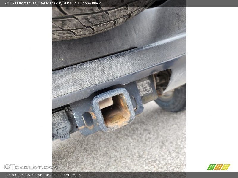 Boulder Gray Metallic / Ebony Black 2006 Hummer H3