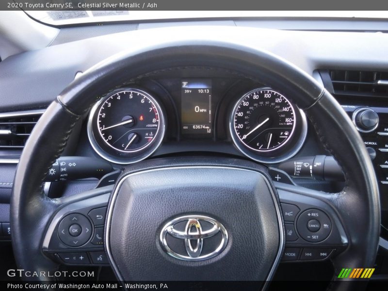 Celestial Silver Metallic / Ash 2020 Toyota Camry SE