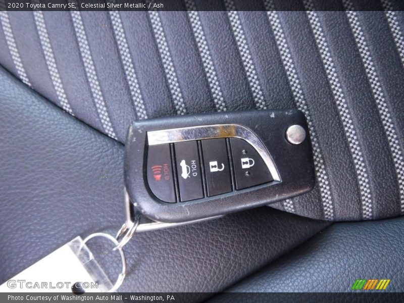 Celestial Silver Metallic / Ash 2020 Toyota Camry SE