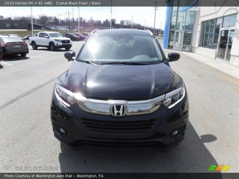 Crystal Black Pearl / Black 2019 Honda HR-V EX AWD