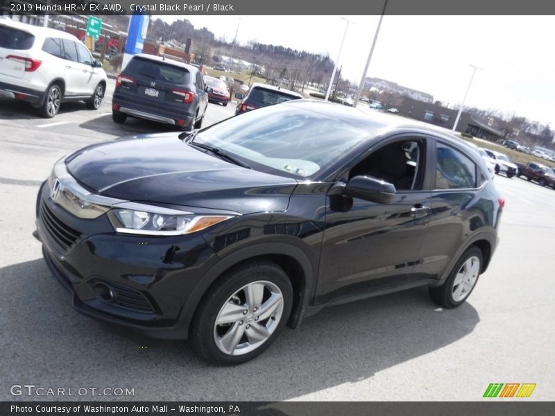 Crystal Black Pearl / Black 2019 Honda HR-V EX AWD